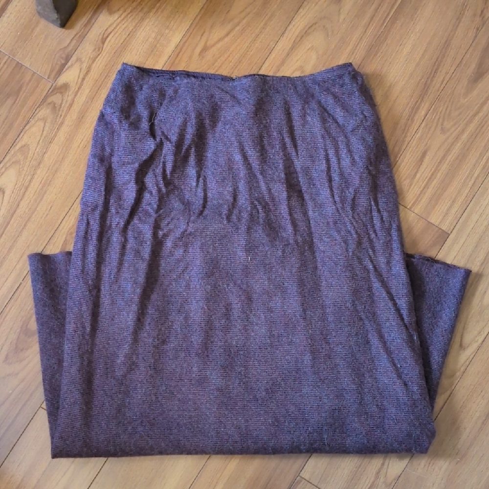J. Jill Women's Purple Pencil Skirt